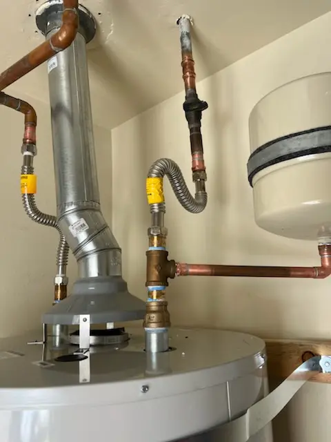 Water heater installation and plumbing repair in Rolling Knolls